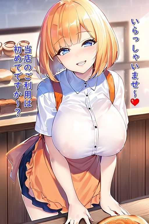 サンプル画像1:デカパイがいるパン屋に通い続けておちんちんバカになるまでパイズられたい(デカパイ屋さん) [d_272185]