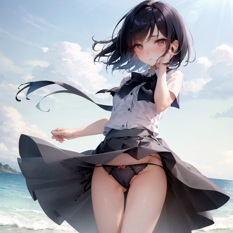 サンプル画像1:パンチラ少女集(PON) [d_272221]