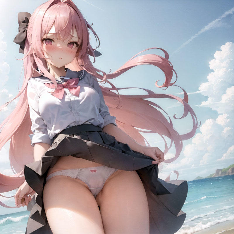 サンプル画像2:パンチラ少女集(PON) [d_272221]