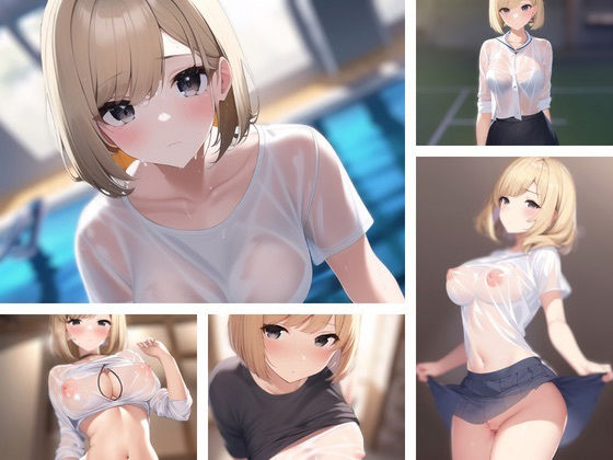 サンプル画像2:誘惑JK、透ける視線と見せる秘密 合計100枚高画質(サンフィッシュ) [d_272416]