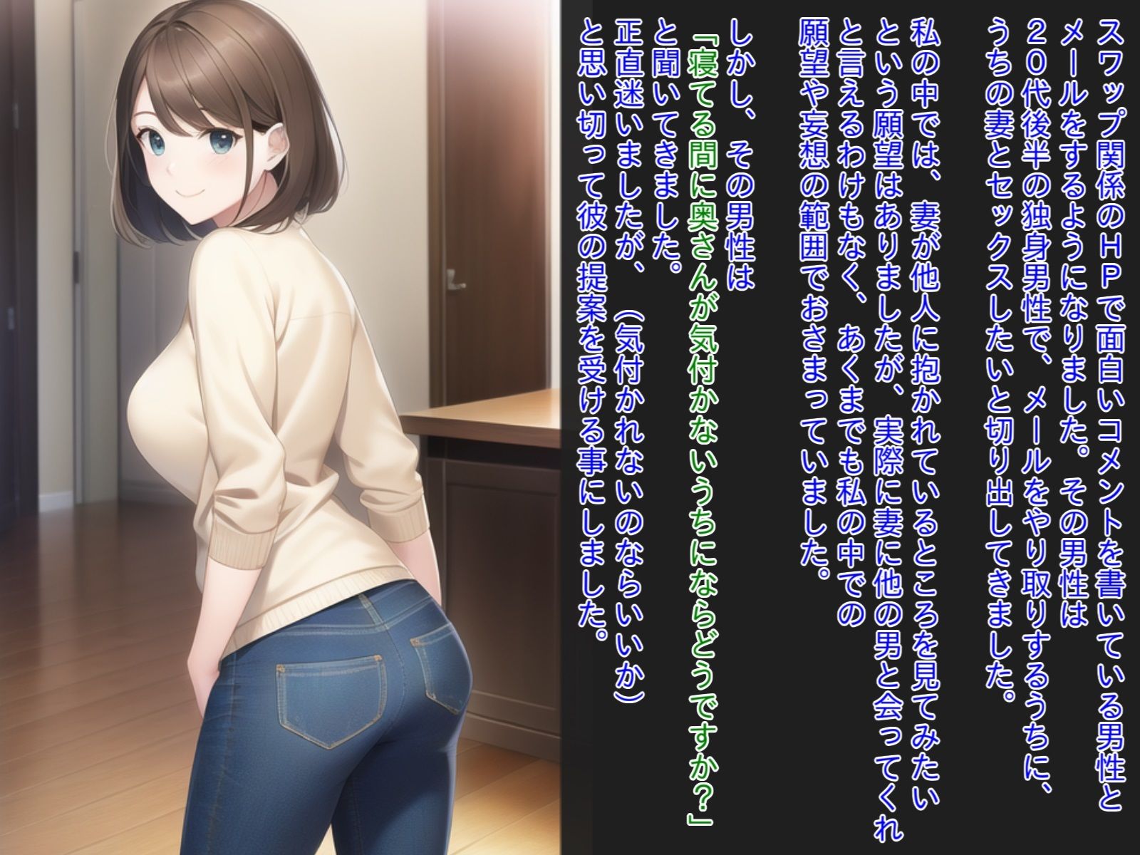 サンプル画像1:眠らせた妻を軽く寝取らせるつもりが危険日を狙われ目の前で強●孕ませ托卵された(NTR最強會) [d_272438]