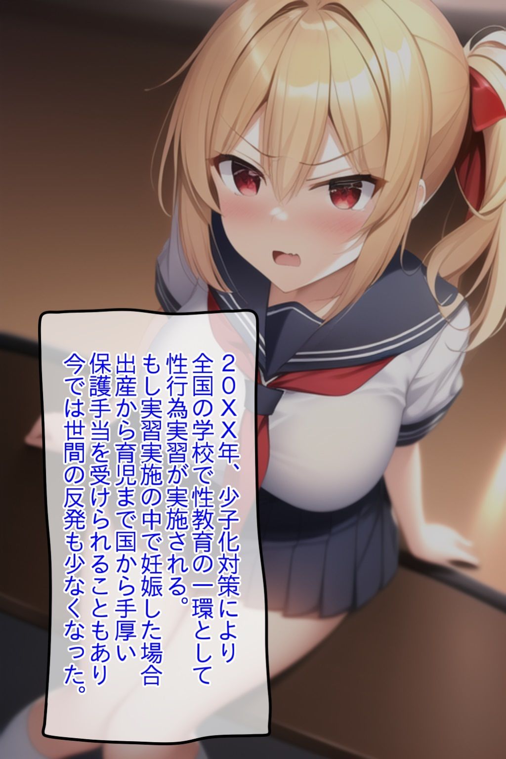 サンプル画像1:彼氏持ち陽キャ女子とSEX実習！危険日こっそり中出しNTR(NTR最強會) [d_272454]