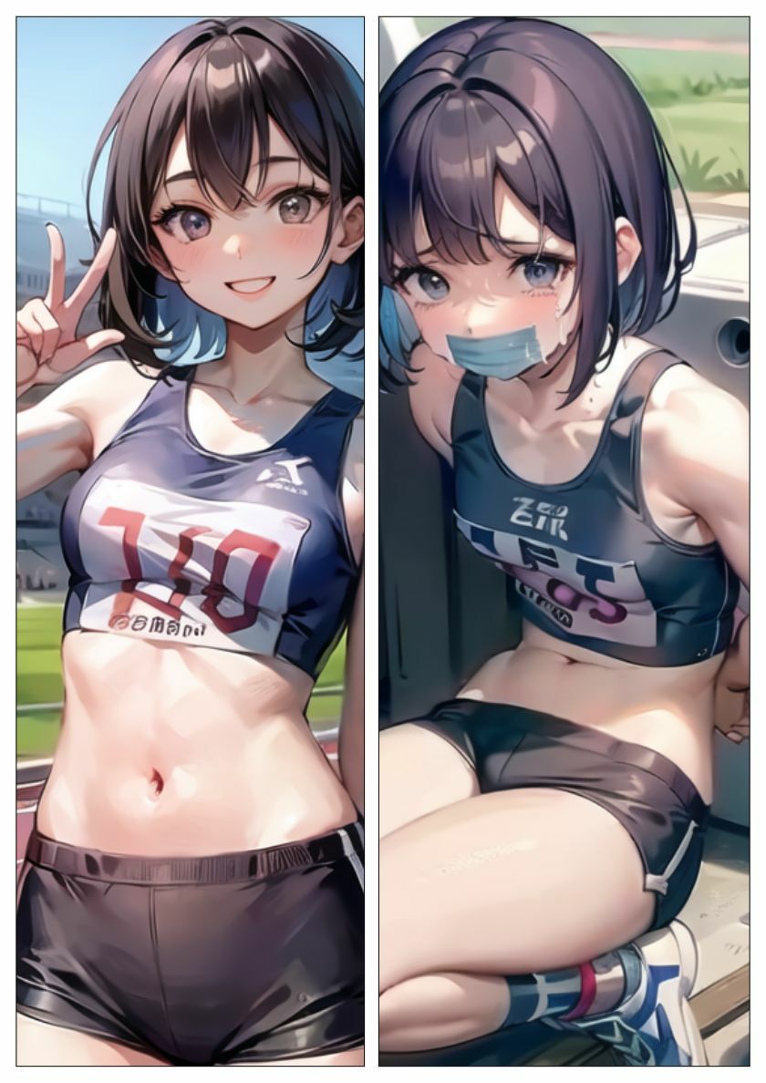 サンプル画像1:陸上女子拘束＋人妻NTR妊娠＋α(emanono) [d_272531]