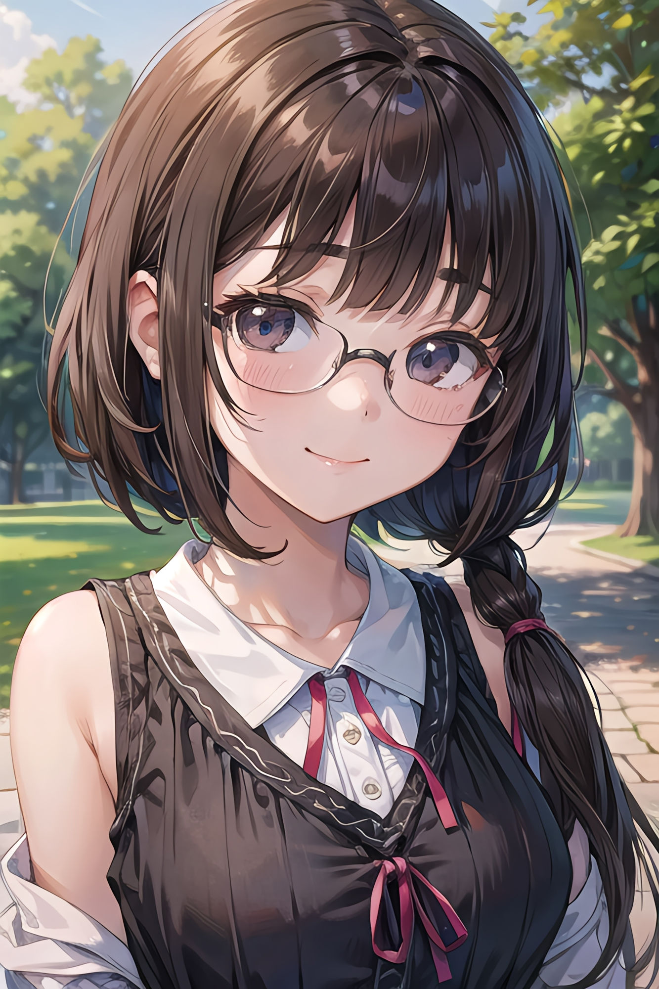 サンプル画像1:ガールズハント〜羽山文の場合〜(NAI本舗) [d_272537]