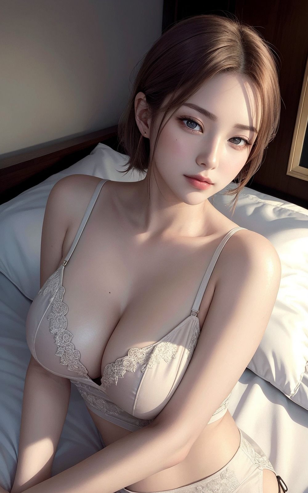 サンプル画像1:職場の癒しシリーズ 〜豊満な朝の誘惑〜(幻想写真館：MIYABI) [d_272552]