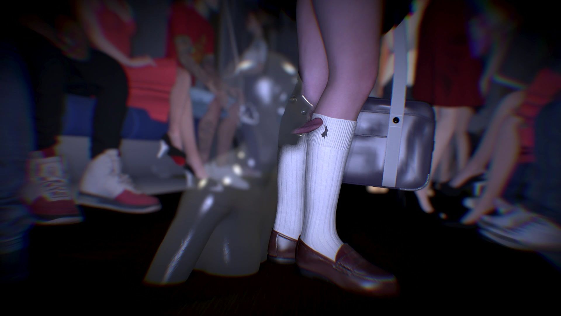 サンプル画像4:黒髪セーラー服と透明人間〜電車内でいたずらし放題〜(NeKoLo Studio) [d_272554]