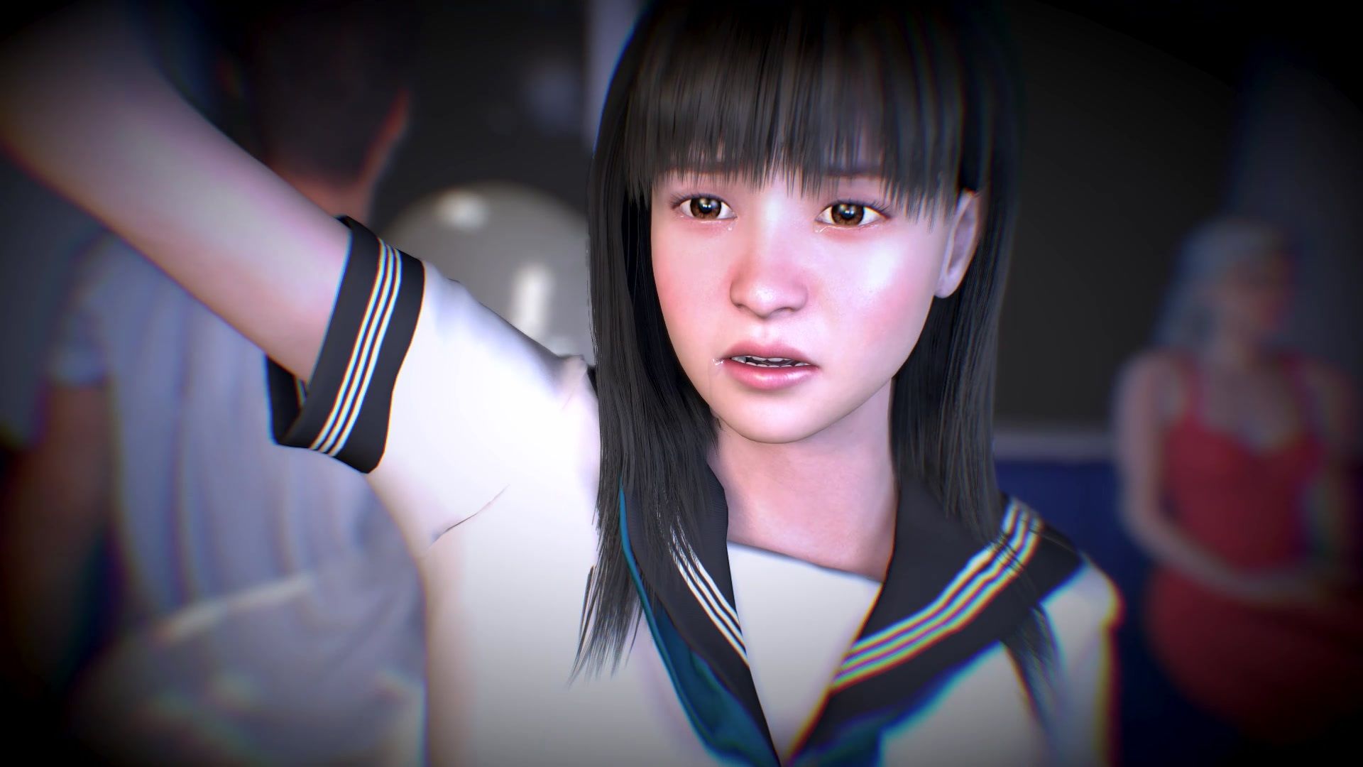 サンプル画像6:黒髪セーラー服と透明人間〜電車内でいたずらし放題〜(NeKoLo Studio) [d_272554]