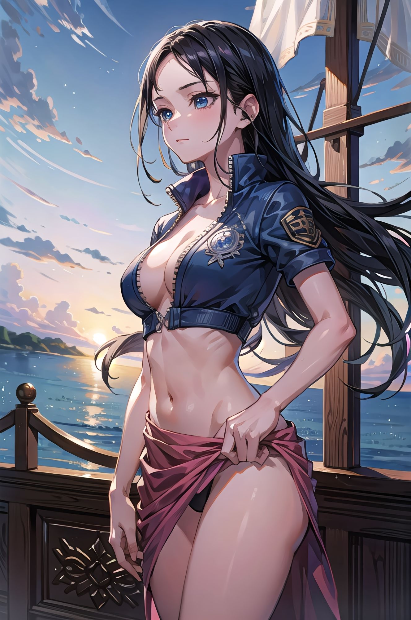 サンプル画像1:女海賊の資金難(NAI本舗) [d_272967]