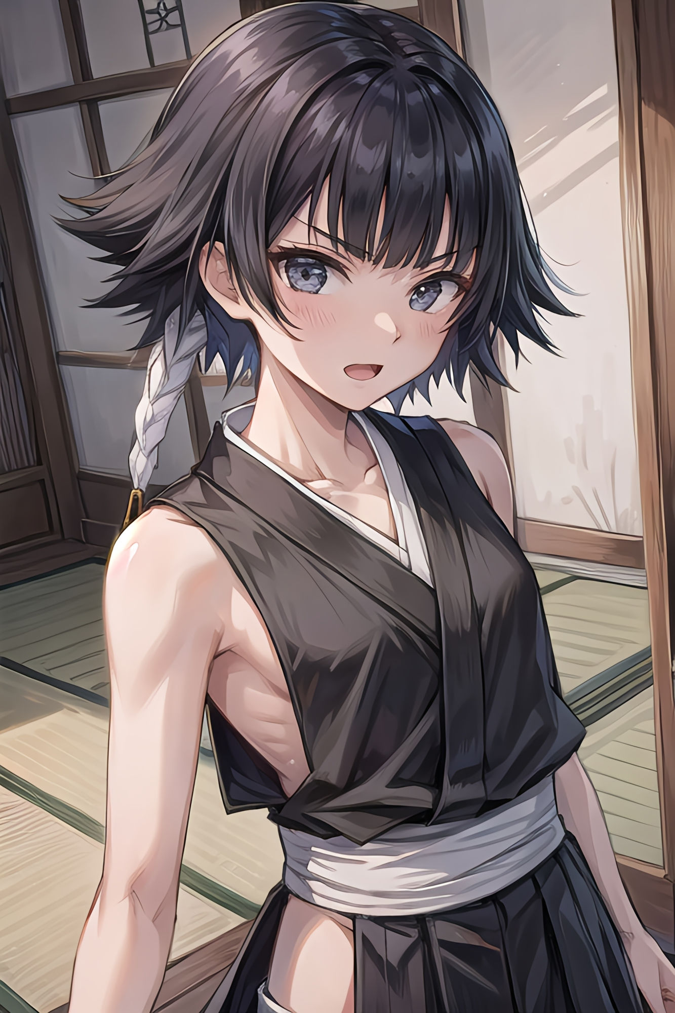 サンプル画像1:意外と優しい隊長さん(NAI本舗) [d_273196]