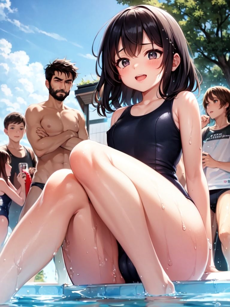 サンプル画像1:狙われたスク水少女(ぽりっしゅ本舗) [d_273199]