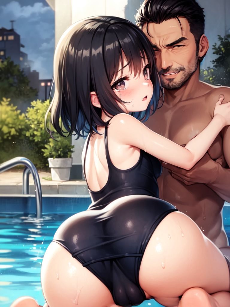 サンプル画像3:狙われたスク水少女(ぽりっしゅ本舗) [d_273199]