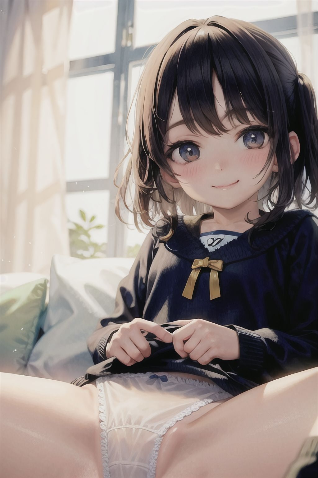 サンプル画像6:家庭教師先の女の子が誘ってくる(ジャングルジム) [d_273210]