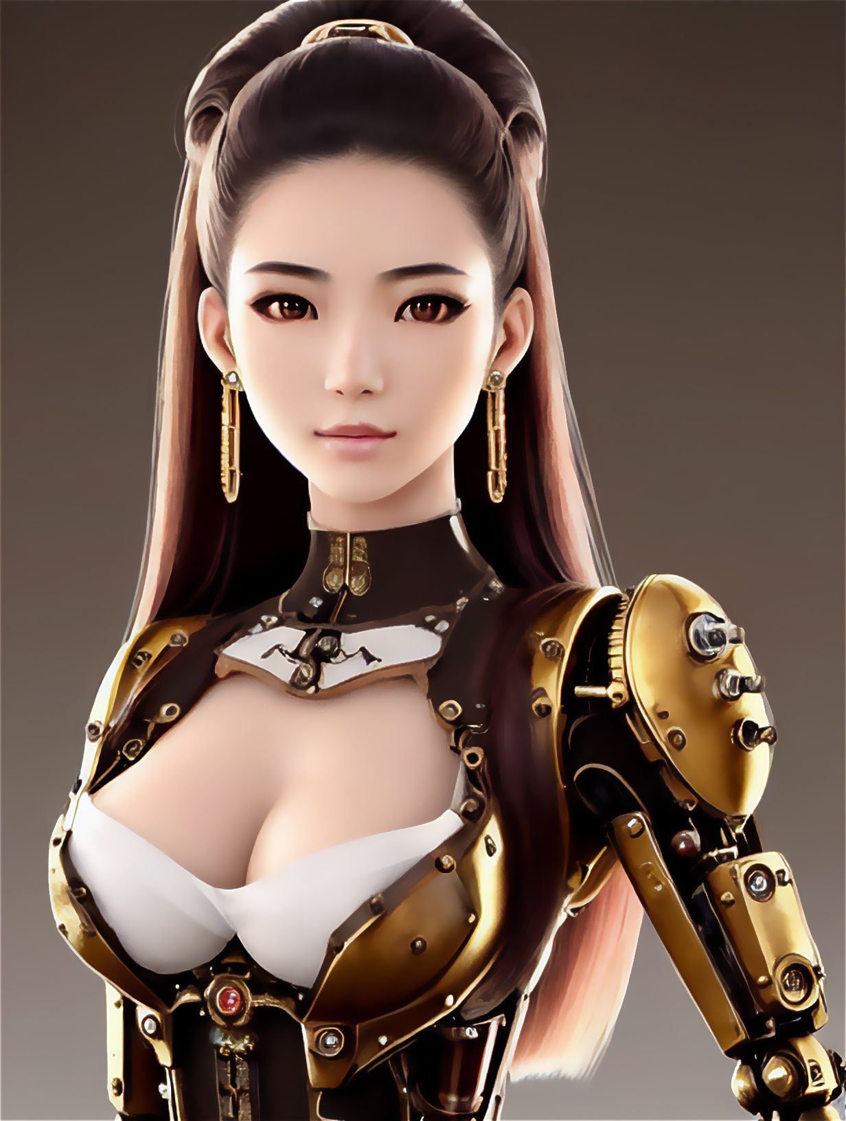 サンプル画像1:機械仕掛けの美女(幻影空域) [d_273259]