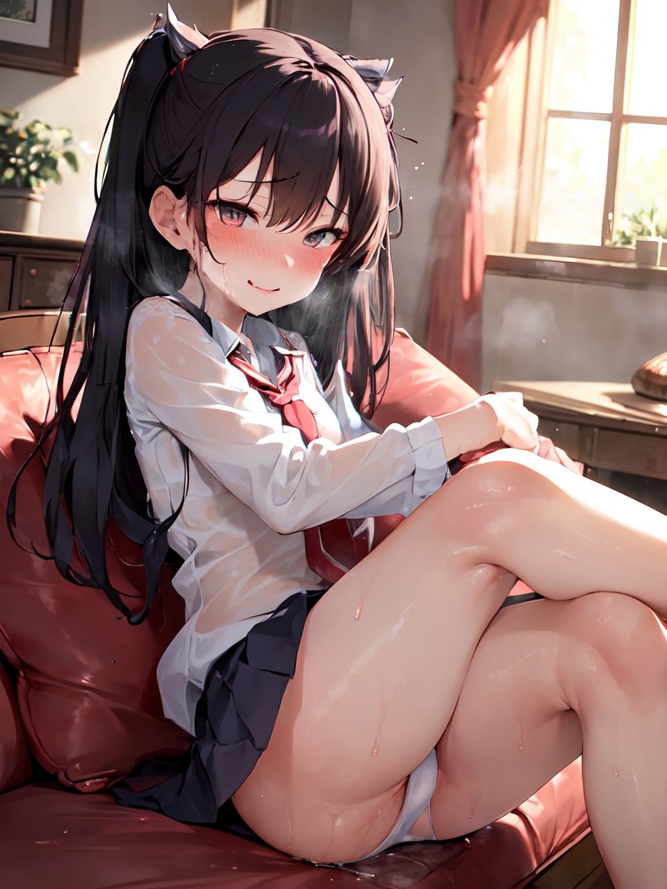 サンプル画像3:汗だく少女のパンツ見せつけ誘惑 X 分からせセックス！(性癖パイプライン) [d_273287]