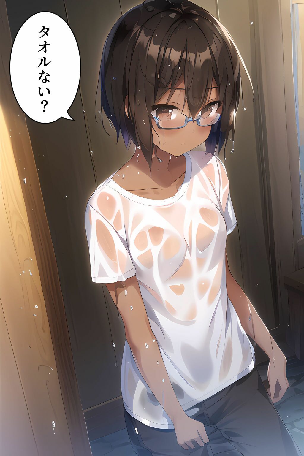 サンプル画像5:生徒（アナタ）も先生（ワタシ）もエッチに夢中(褐色眼鏡工房) [d_273327]