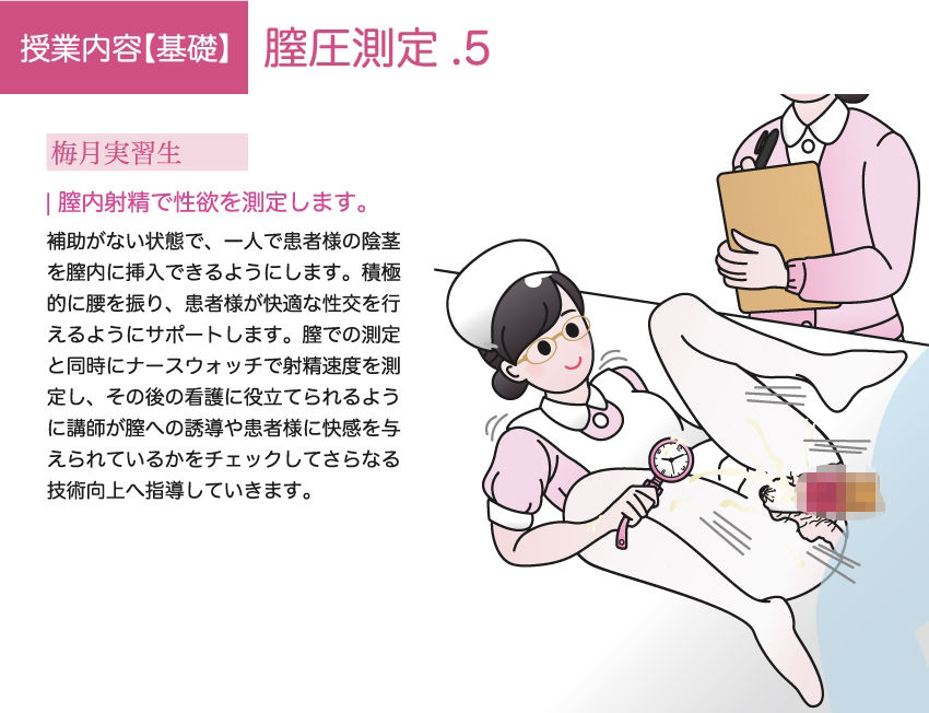 サンプル画像4:性欲処理クリニック2【看護実習生編】(女性活用委員会) [d_273343]