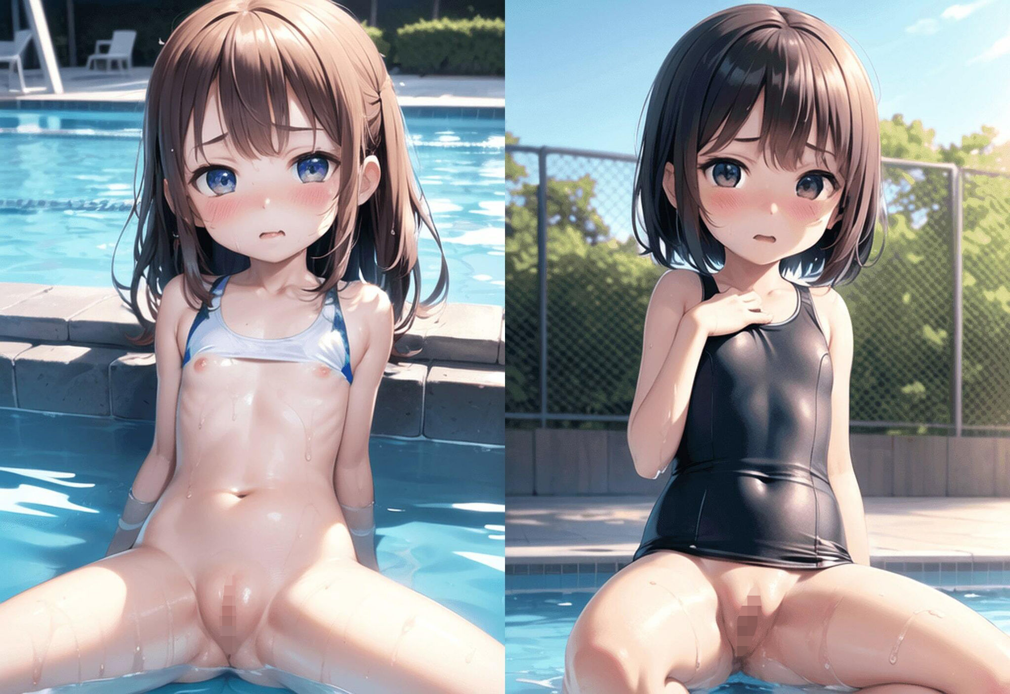 サンプル画像3:ロリ水着・全裸撮影会(くりーむいちご) [d_273437]