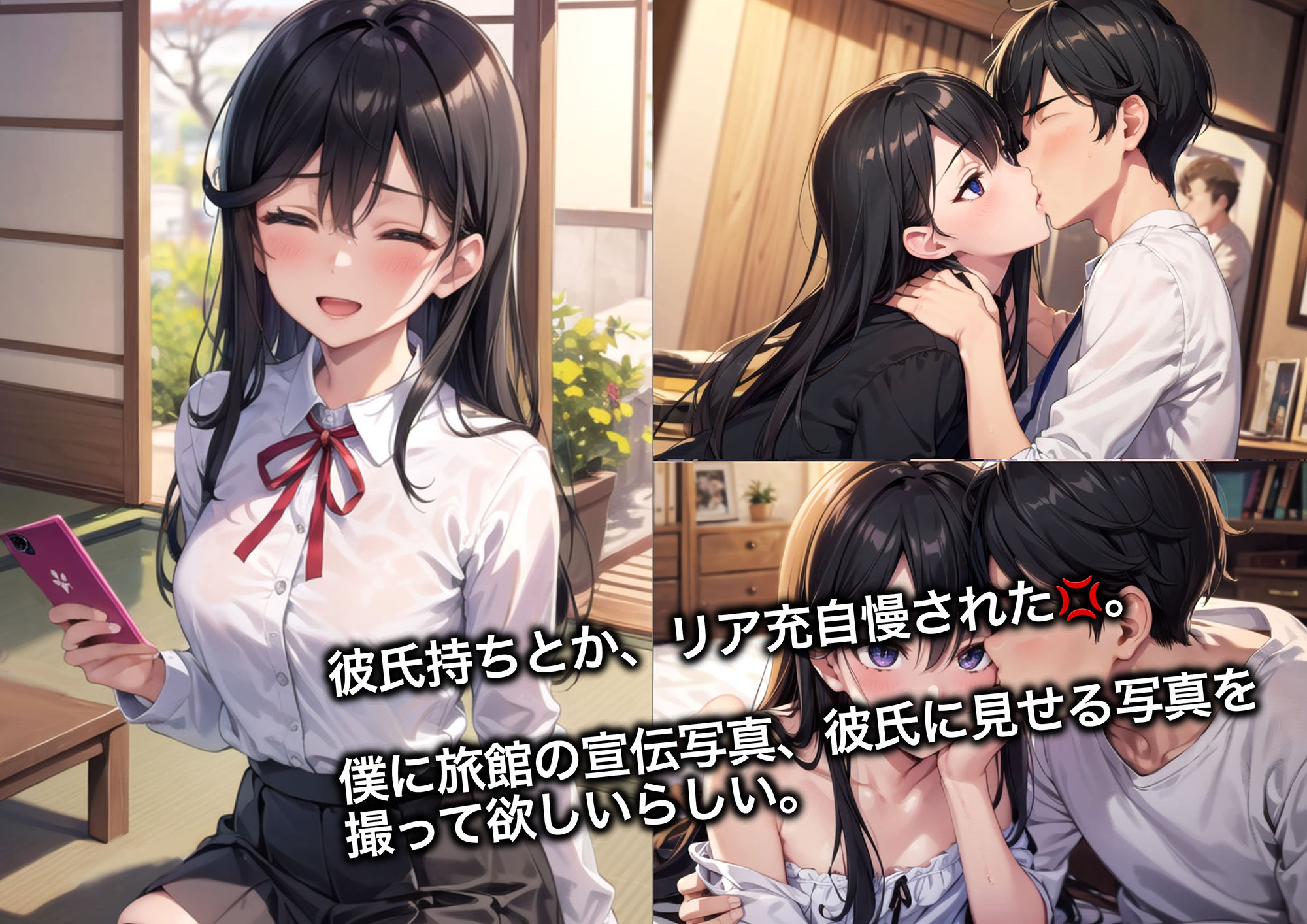 サンプル画像2:旅館跡取り娘 撮影会エロCG集【AI生成】(タイガーAIランド) [d_273466]