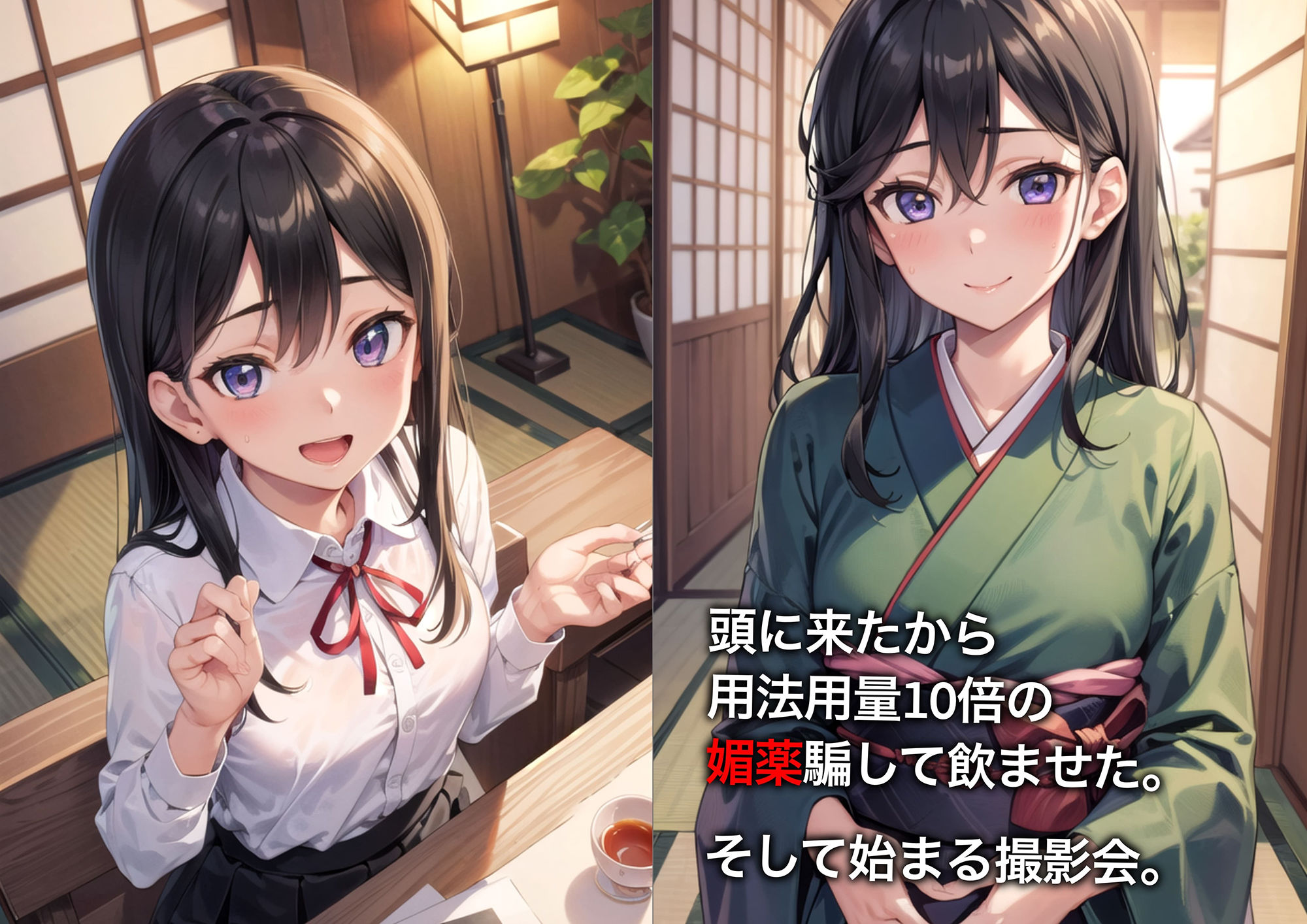 サンプル画像3:旅館跡取り娘 撮影会エロCG集【AI生成】(タイガーAIランド) [d_273466]