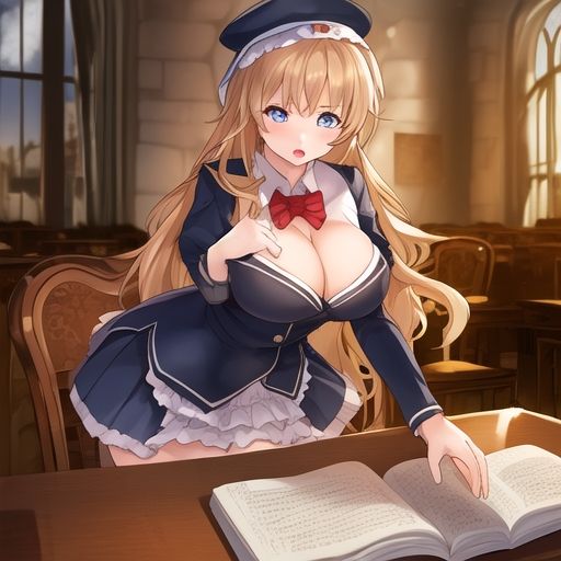 サンプル画像1:制服巨乳少女 1(お得情報館) [d_273528]