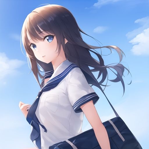 サンプル画像2:清純制服女子 1(お得情報館) [d_273535]