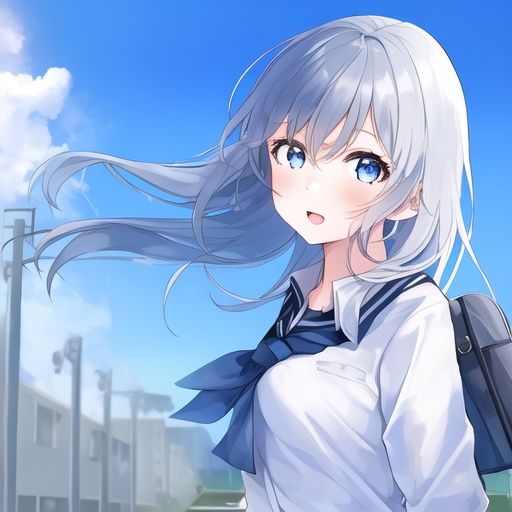 サンプル画像5:清純制服女子 1(お得情報館) [d_273535]