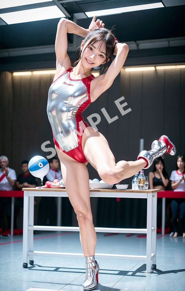AI美少女 競泳水着コスプレ写真集