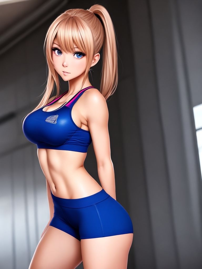 サンプル画像1:AIスポーツジム イラスト集(ロートカイザー) [d_273678]