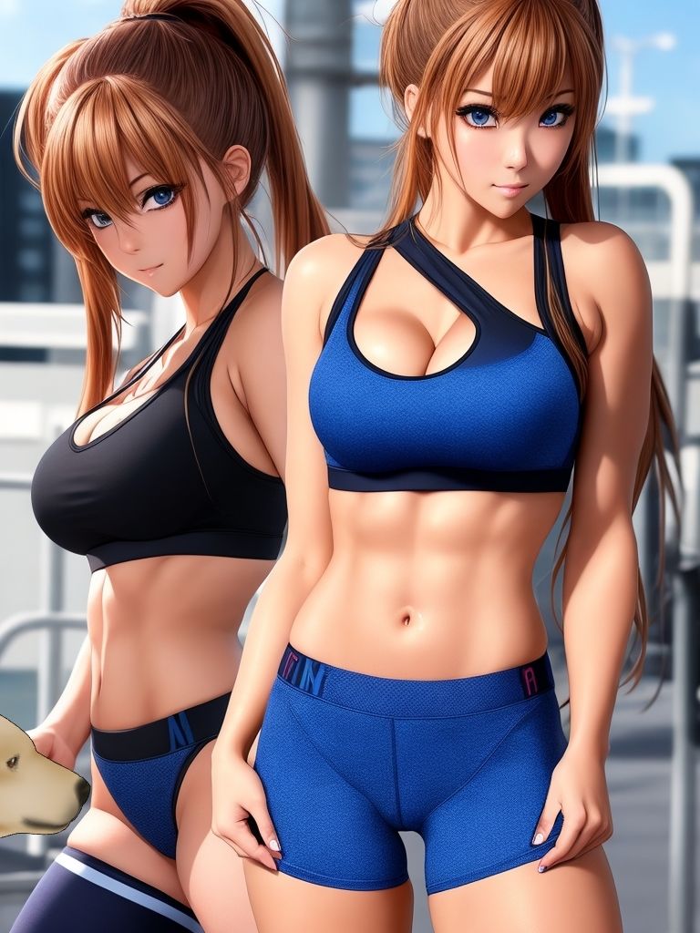 サンプル画像4:AIスポーツジム イラスト集(ロートカイザー) [d_273678]