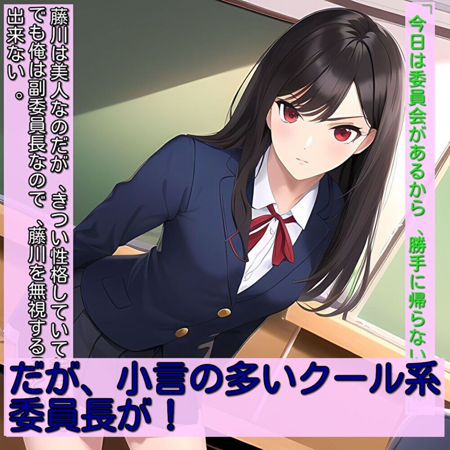 サンプル画像5:BSSな巨乳幼馴染みを親友に寝取られたんだが、クール系委員長にセックスのテクニックを叩き込まれて、寝取り返しする話(暇人クラブ) [d_273827]
