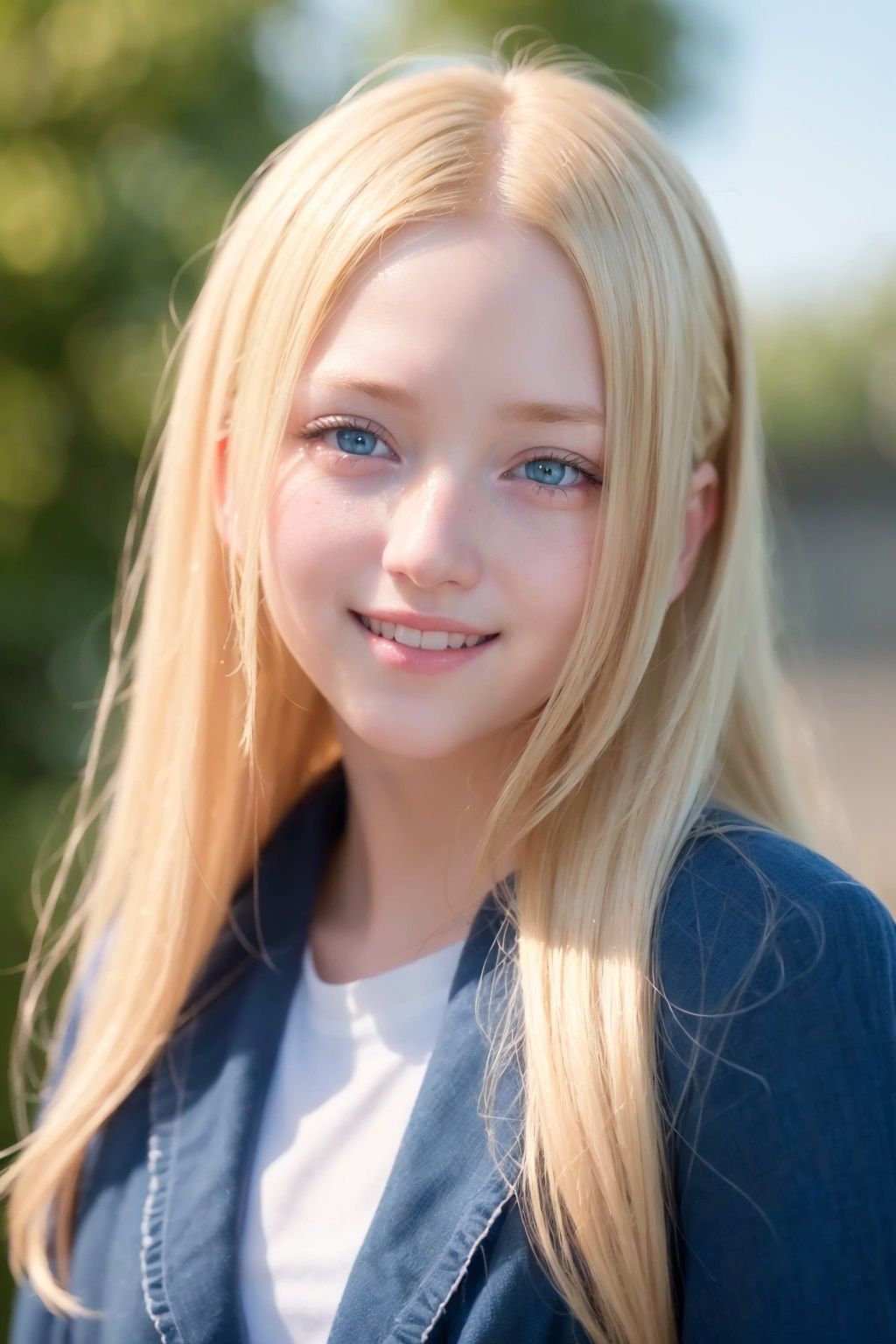 サンプル画像1:Bukkake on Blonde もしもあの金髪美女にぶっかけたら…(はちみつスタジオ) [d_273902]