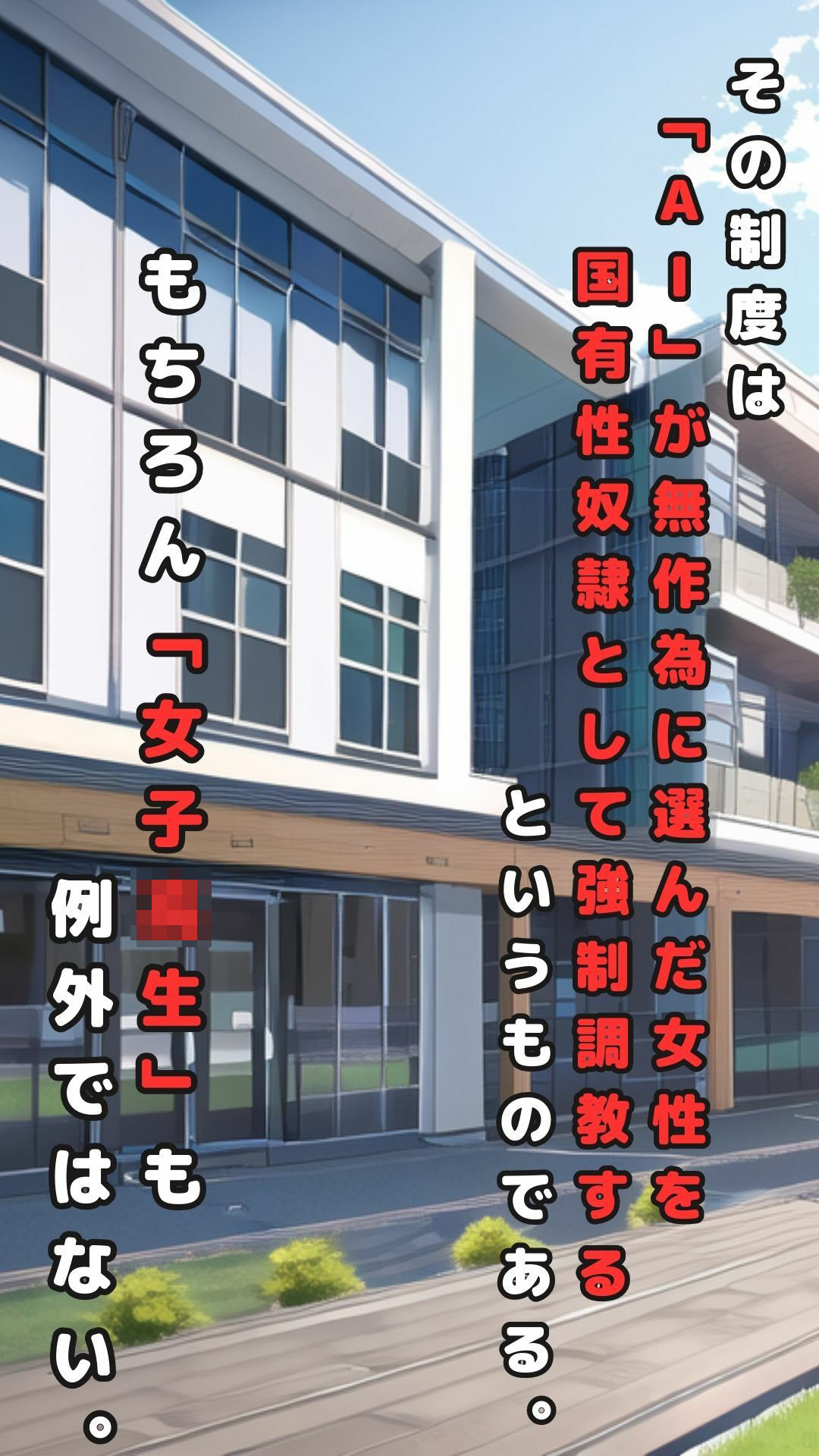 サンプル画像2:国有性奴●制度（女子校生編）(バンブーテイル芭蕉) [d_273978]