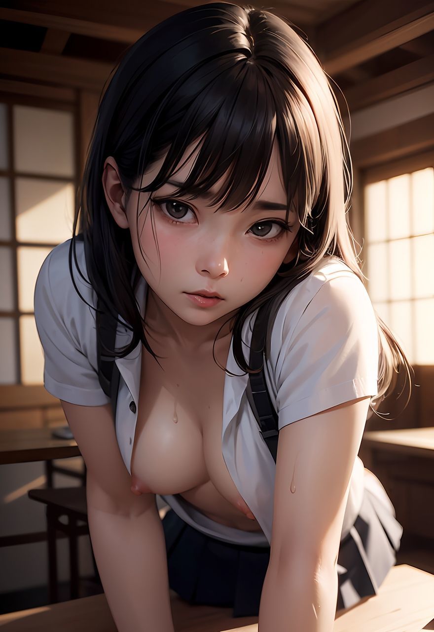 サンプル画像2:ハレンチ！制服女子CG集(たまも工房) [d_274039]