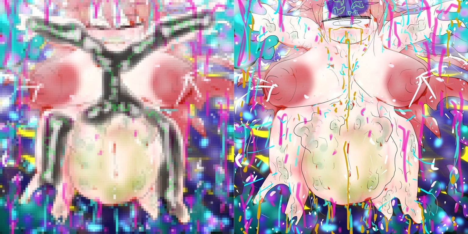 サンプル画像2:【リョナ】コルリレ●プVIー単眼娘触手苗床汁ー【形態変化】(スタジオ・ジナシスタ！！) [d_274085]