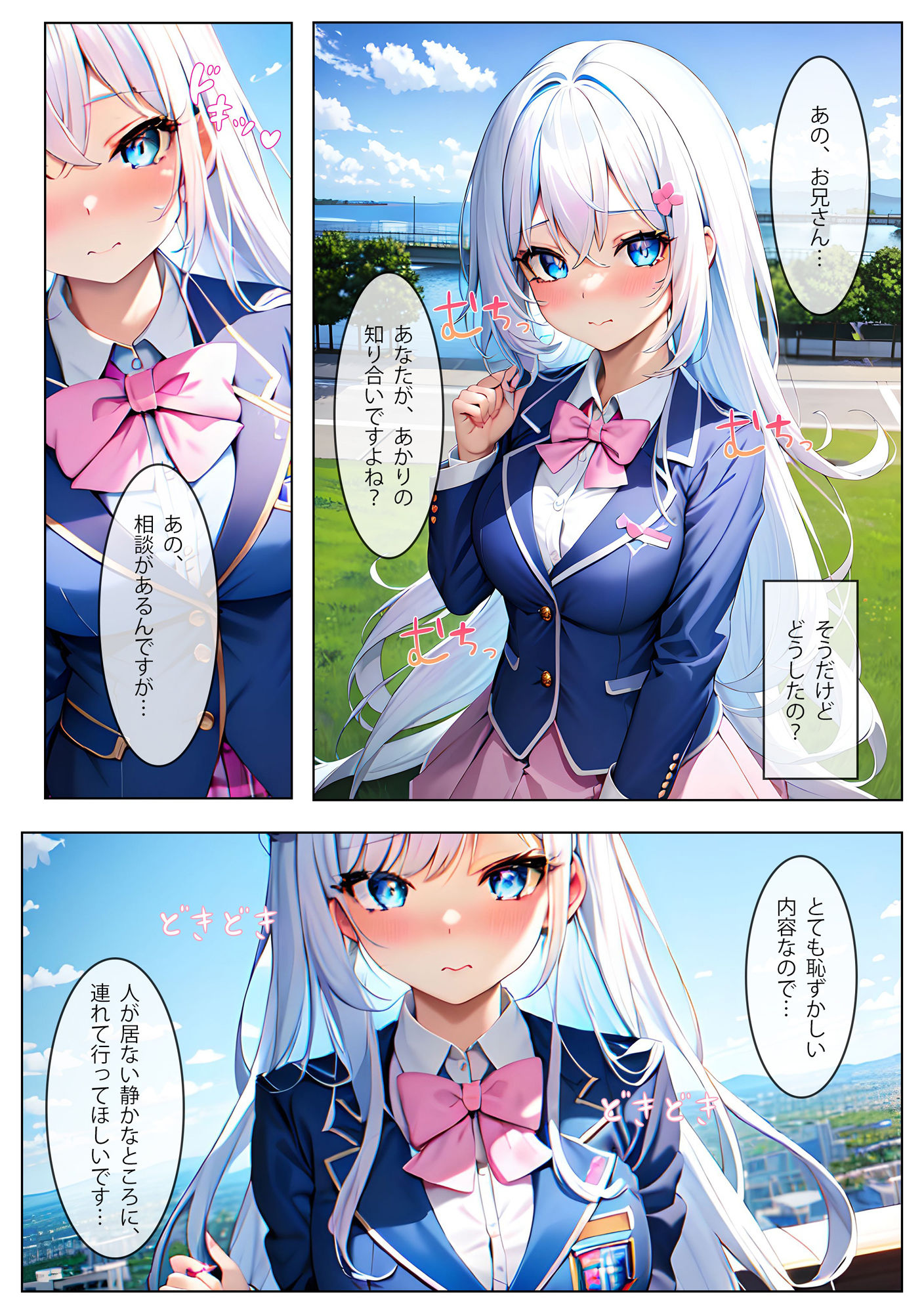 サンプル画像5:秘密の放課後3〜巨乳処女JK 薬師寺ひなた〜(くろのこーでっくす) [d_274099]