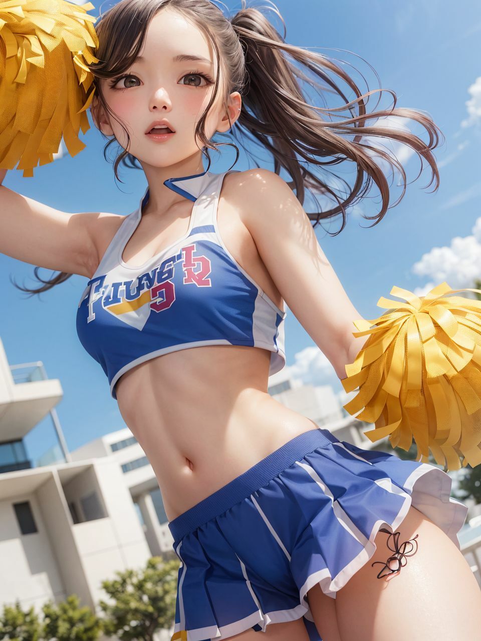 サンプル画像2:健全！チアガール(びっぷるーむ) [d_274106]