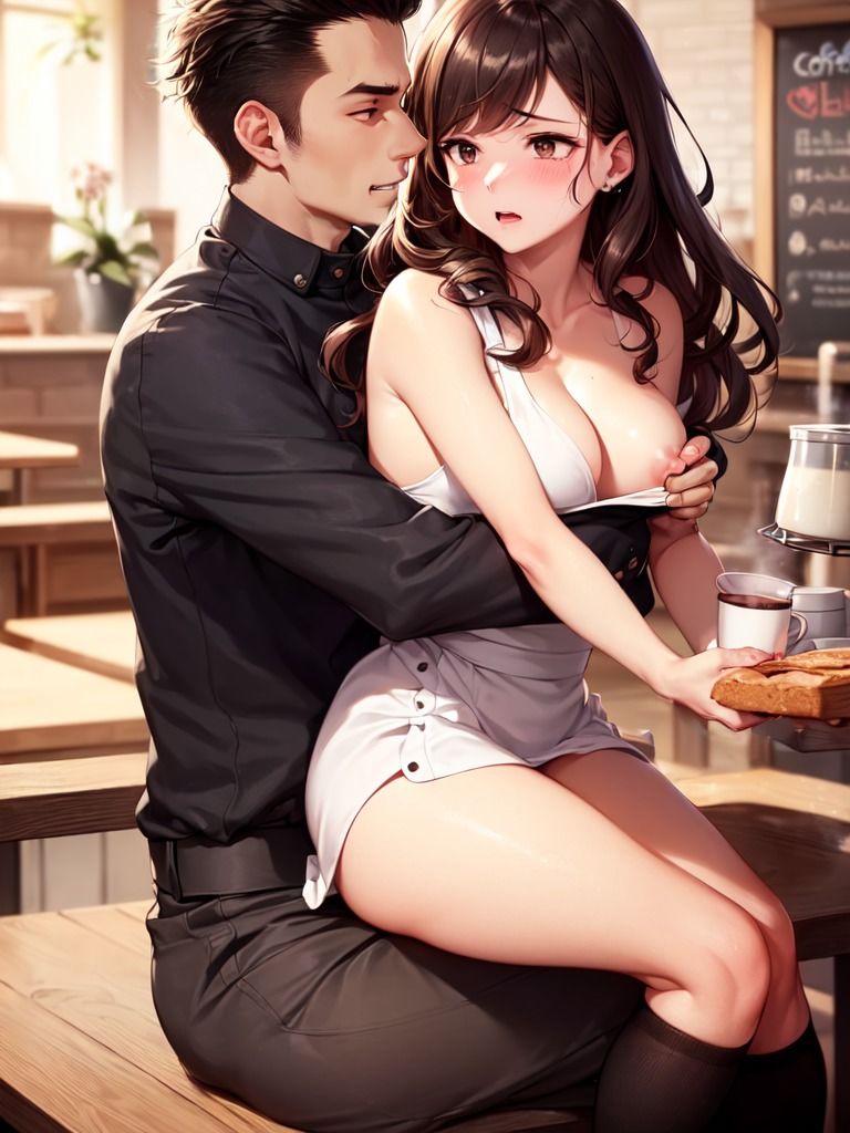 サンプル画像4:狙われたカフェ店員(ぽりっしゅ本舗) [d_274226]