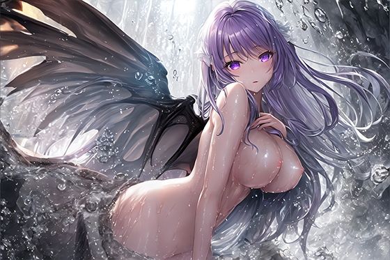 サンプル画像3:濡れサキュバスの美 / R-18 CG集 （74枚）(AngelAkiha) [d_274258]