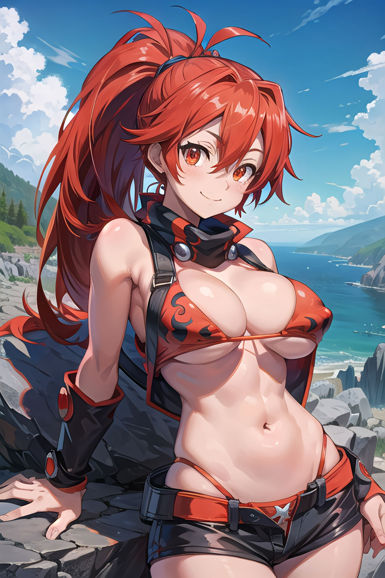 サンプル画像1:露出狂のスナイパー(NAI本舗) [d_274321]