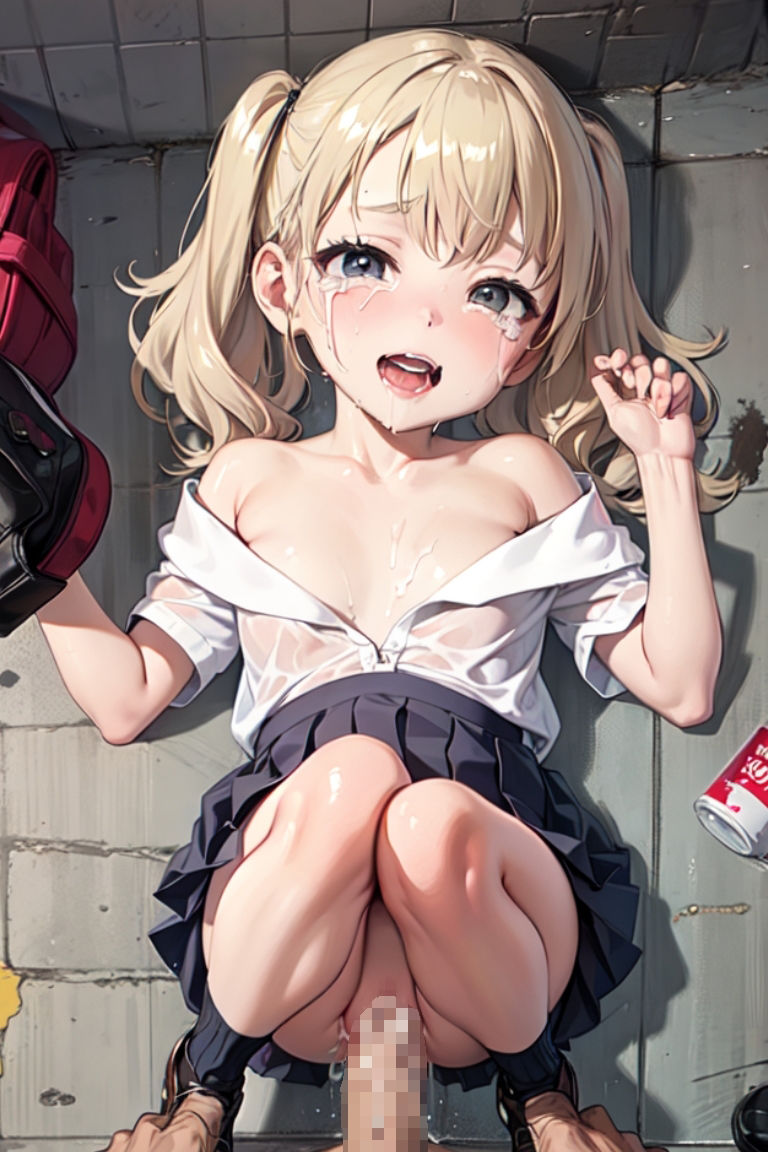 サンプル画像6:トイレ●プ！ かわいい女の子がいたのでトイレに連れてってレ●プしてみた。(あい食堂) [d_274358]