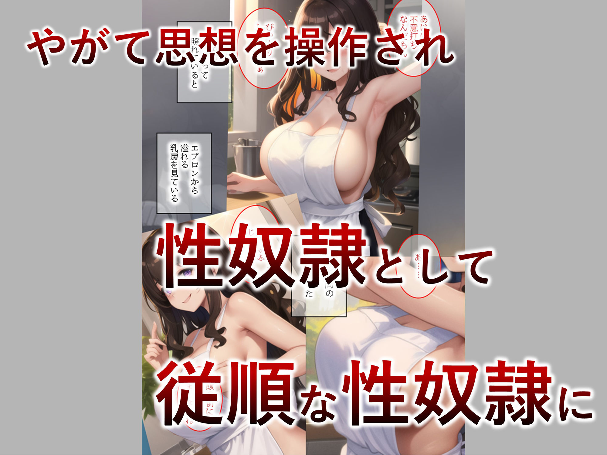 サンプル画像3:【搾乳・洗脳】巨乳で豊満な同級生を洗脳アプリで思い通りのおっぱい性玩具にするっ！【妊娠・巨乳】(サタケのすみか) [d_274416]