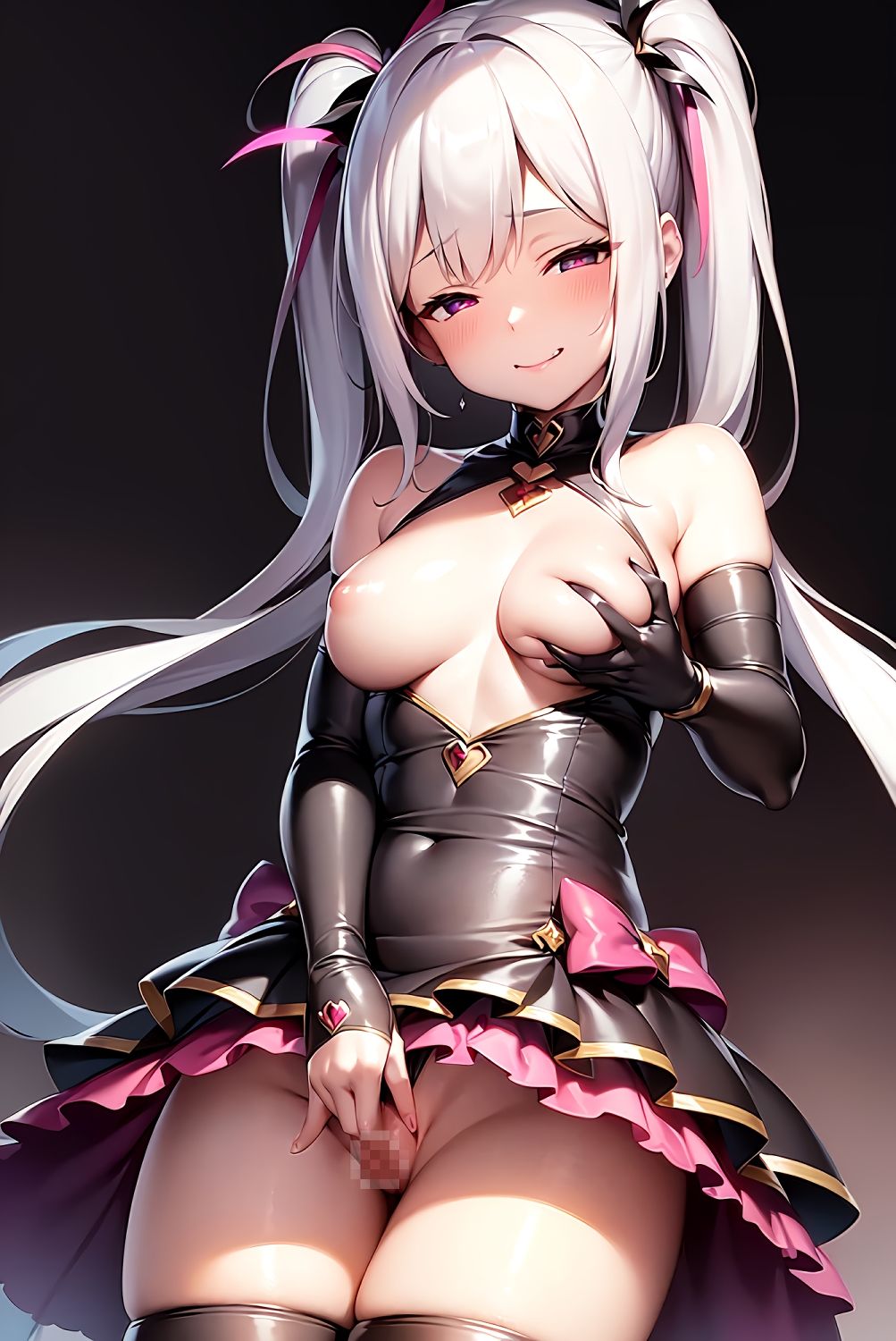 サンプル画像4:ダークで淫靡な女の子 CG集(性癖アイ) [d_274437]