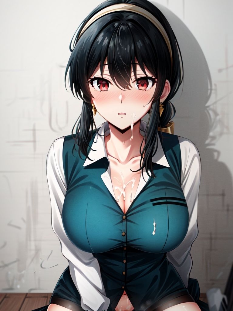 サンプル画像3:昼のヨルさんオフィスでエッチ(ふさふさ23) [d_274448]