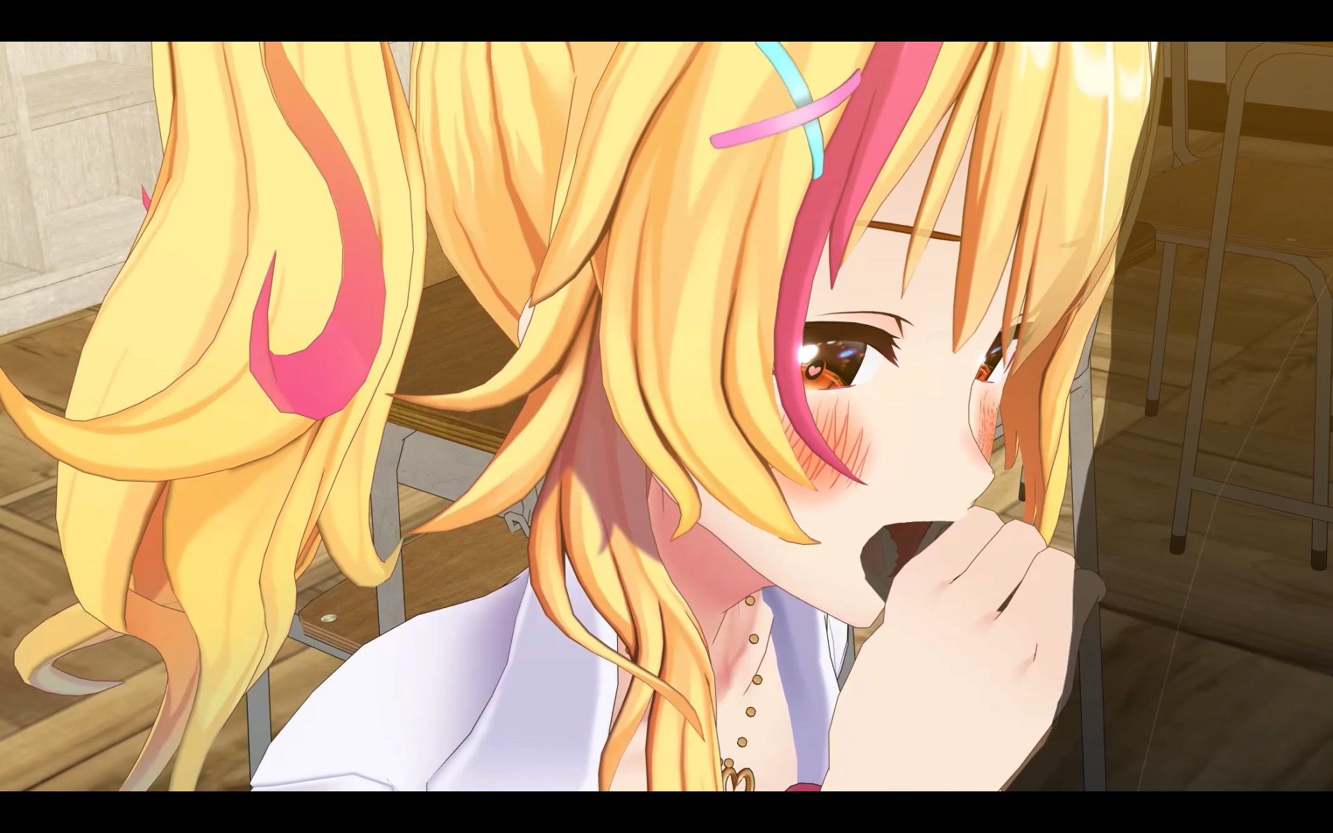 サンプル画像3:【本格3Dエロアニメ】ウブギャルJK-the animation- ほんとはウブでえっちで貴方のことが大好きなギャルと放課後あまあまなれそめえっち【園原あいり】(PINK PUNK PRO) [d_274453]