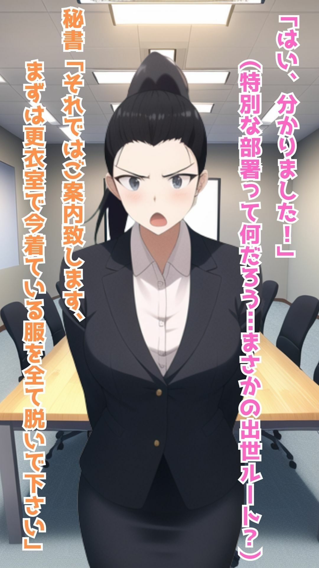 サンプル画像4:配属は性奴●課【新入社員 美香】(松尾芭蕉) [d_274759]