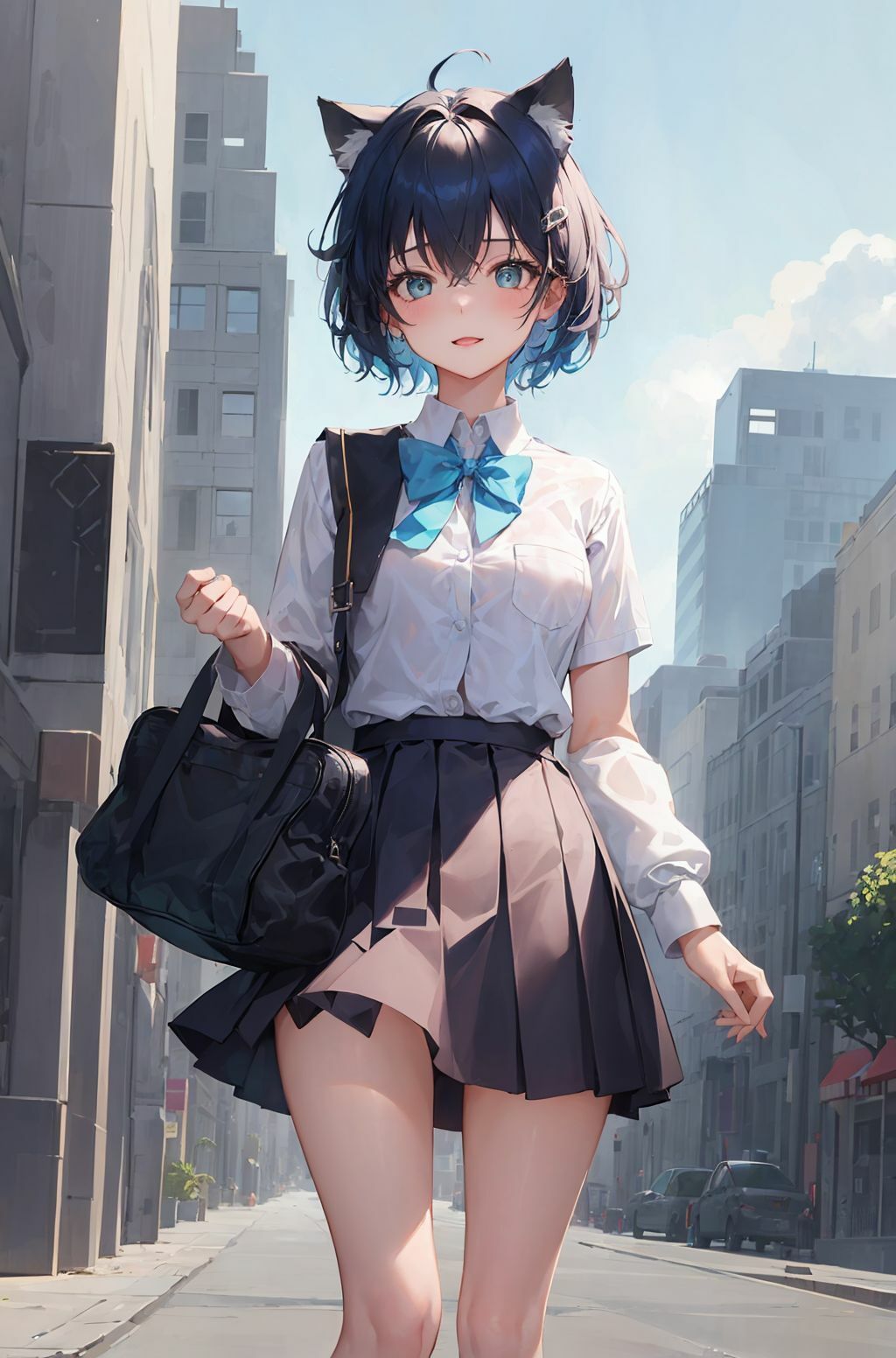 サンプル画像1:微乳ネコミミ生徒会長(L_studio) [d_274829]