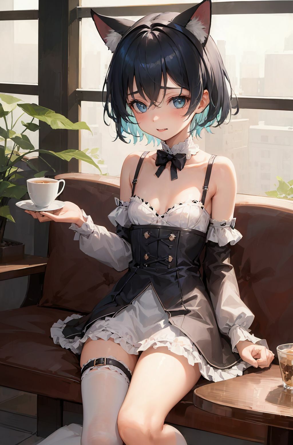 サンプル画像6:微乳ネコミミ生徒会長(L_studio) [d_274829]