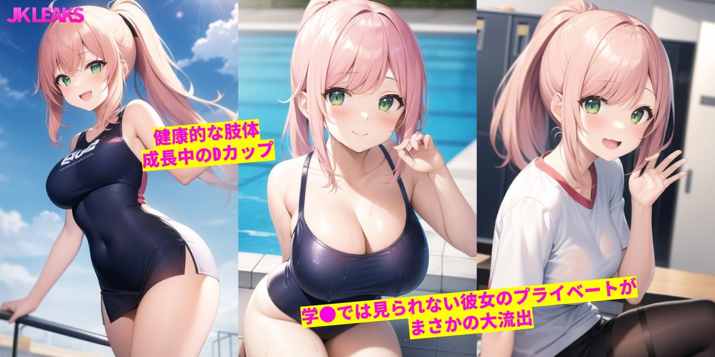 サンプル画像3:JK LEAKS 桃色ポニテお姉さん編(AniyA) [d_274832]