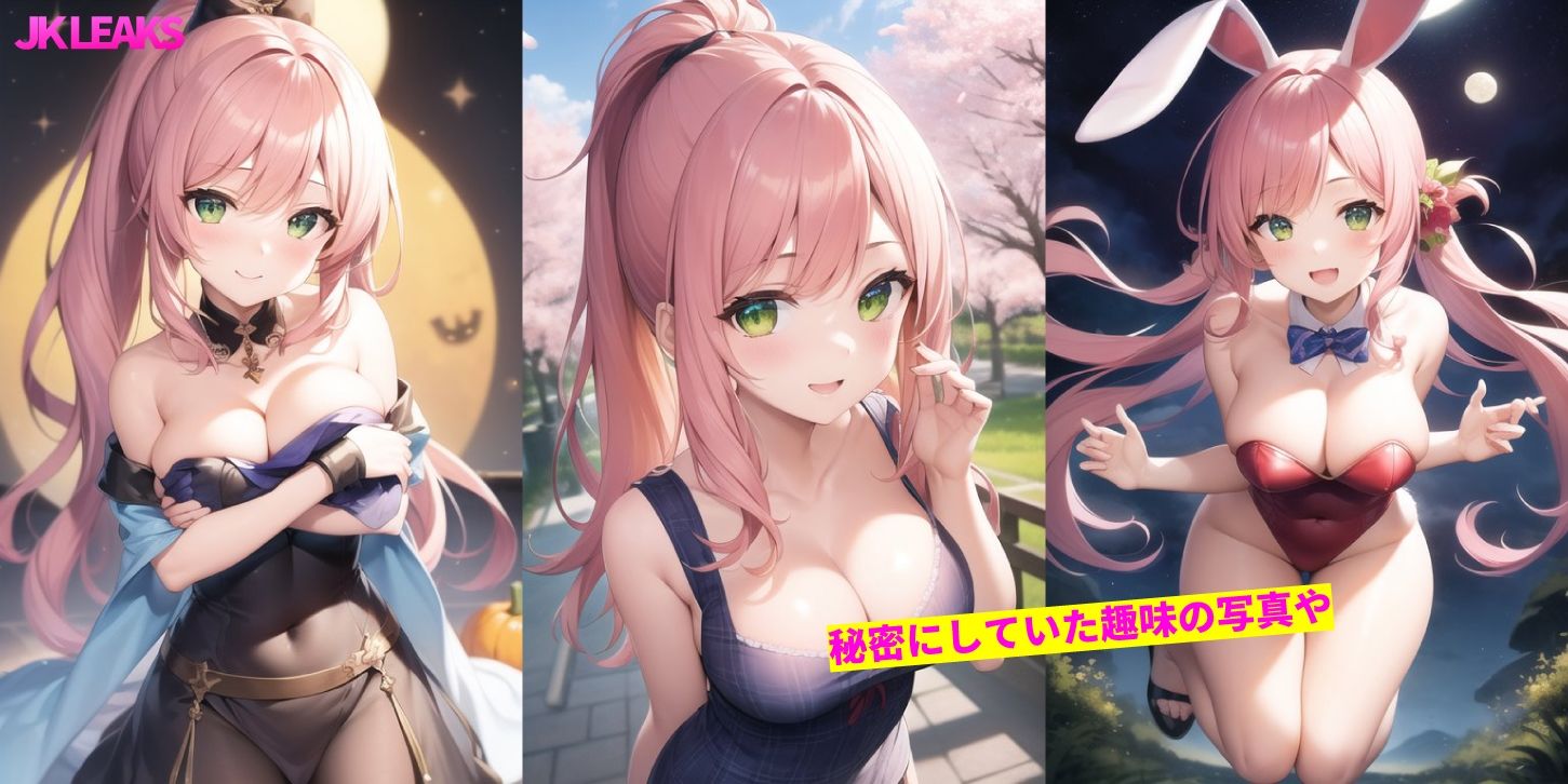 サンプル画像4:JK LEAKS 桃色ポニテお姉さん編(AniyA) [d_274832]