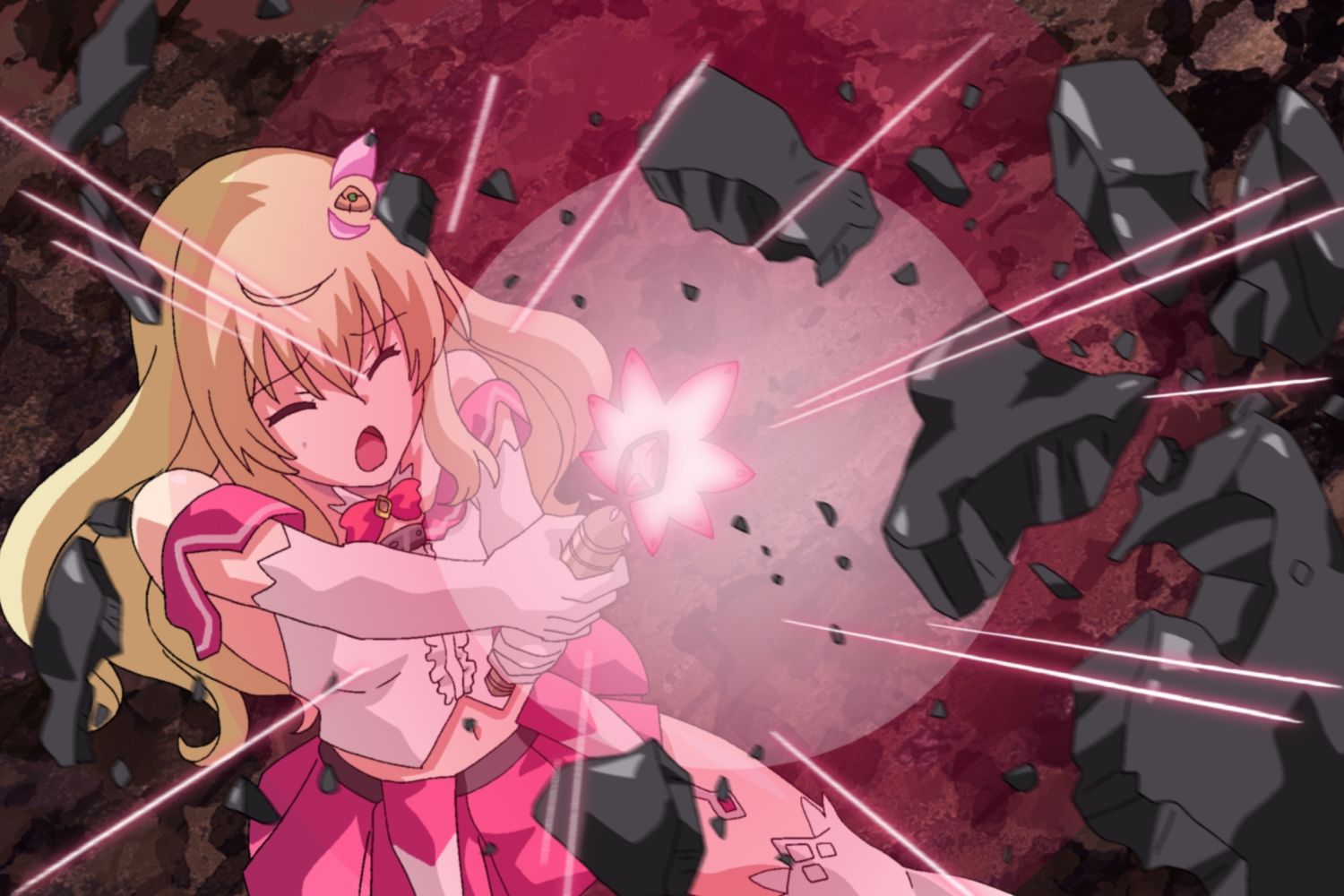 サンプル画像1:魔法少女ノーブル・ローズ THE ANIMATION 第1巻(No Future) [d_274840]